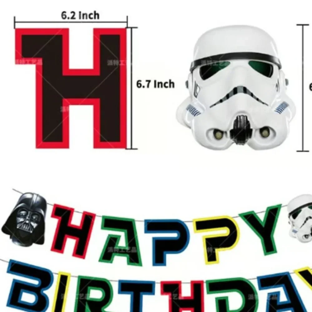 STARS Wars Birthday Party SET